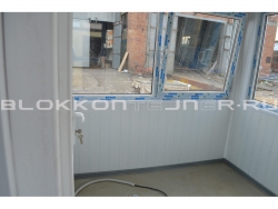 Блок-контейнер 4м, проходная, г.Ставрополь в Каспийске