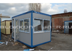 Блок-контейнер 4м, проходная, г.Ставрополь в Каспийске