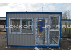 Блок-контейнер 4м, проходная, г.Ставрополь в Каспийске