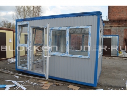 Блок-контейнер 4м, проходная, г.Ставрополь в Каспийске