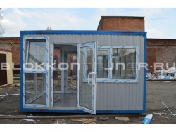 Блок-контейнер 4м, проходная, г.Ставрополь в Каспийске