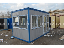 Блок-контейнер 4м, проходная, г.Ставрополь в Каспийске